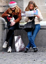 tourists
